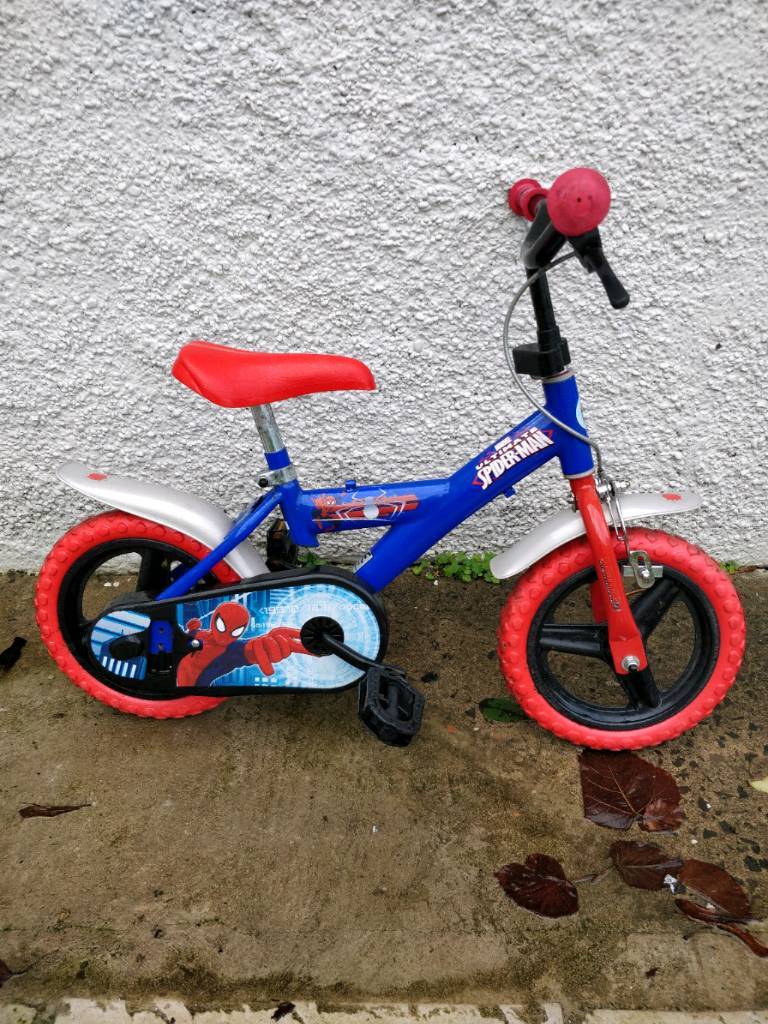 spiderman bike for 3 year old